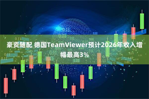 豪资随配 德国TeamViewer预计2026年收入增幅最高3%