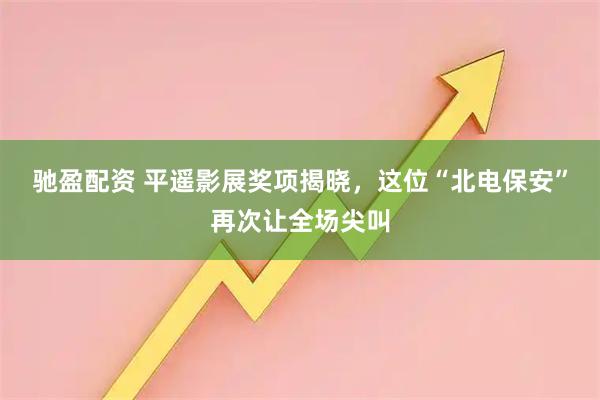 驰盈配资 平遥影展奖项揭晓，这位“北电保安”再次让全场尖叫